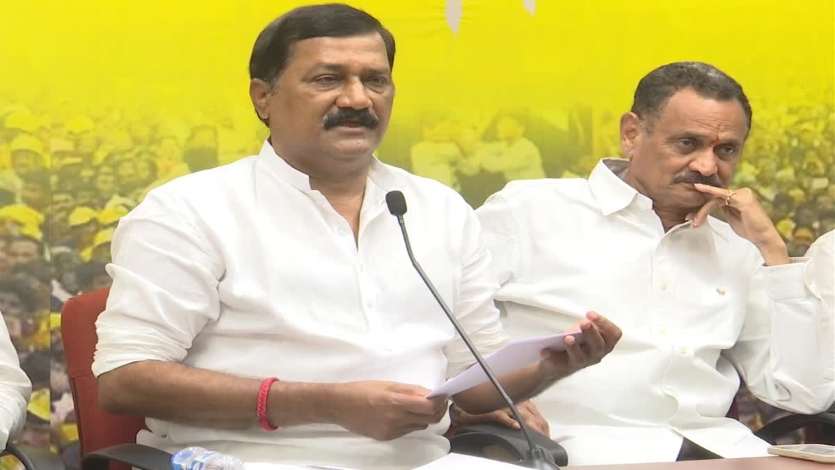 TDP leader Ganta Srinivas Rao responds to his resignation