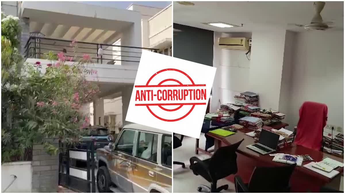 ACB Searches in TS RERA Secretary House