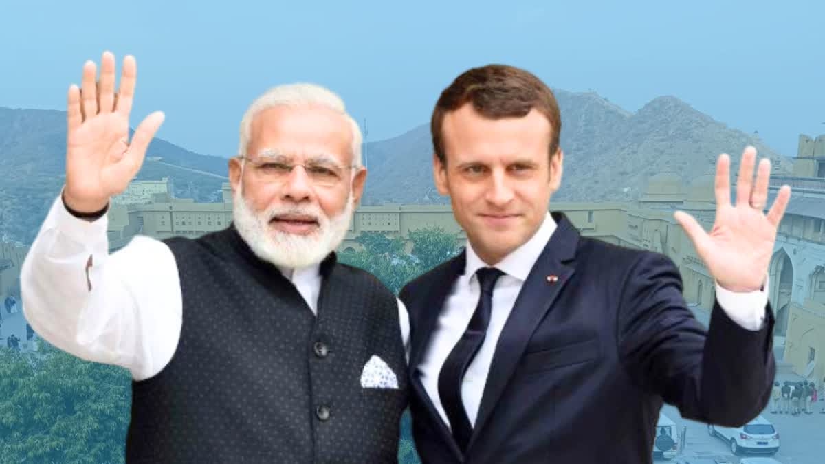 France President Jaipur Visit