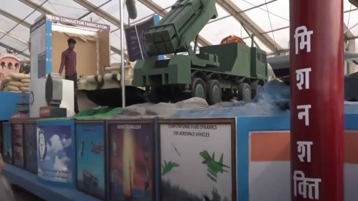 A glimpse of the DRDO tableau that will take part in the Republic Day parade in New Delhi on January 26 (Source: DRDO X handle)