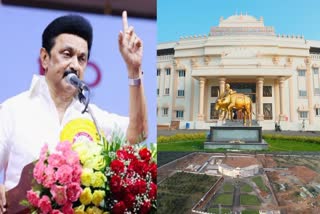 MK Stalin inaugurated Madurai Keelakarai Kalaignar Centenary Jallikattu ground