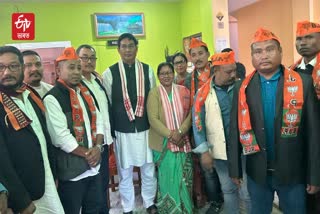 congress worker joins bjp in dhemaji