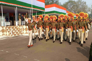 Final rehearsal of parade