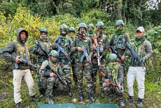 Assam Rifles and Manipur Police in joint operation in Imphal