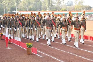 Bhopal Final rehearsal of state level Republic Day