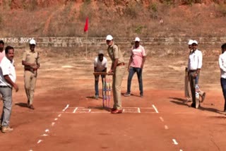 Republic Day Cup cricket tournament inaugurated by SP Mithun Kumar
