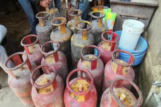 Logistics department,  illegal gas refilling place