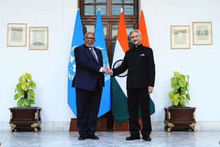 UNGA President Dennis Francis met EAM S Jaishankar