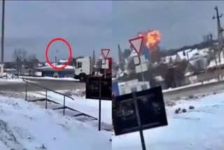 Russian plane crash : યુક્રેની યુદ્ધકેદીઓને લઇ જતું વિમાન તોડી પડાયું, કુલ 68 લોકો માર્યાં ગયાં