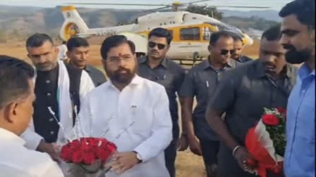 CM Eknath Shinde in Satara