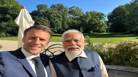 French President Emmanuel Macron is set to visit India as a Chief Guest for the 75th Republic Day celebrations. He will arrive in Jaipur on January 25 and tour Amber Fort. Macron will interact with artisans, stakeholders in Indo-French cultural projects, and students. PM Modi will receive him. Macron will attend the Republic Day parade and State Banquet on January 26.