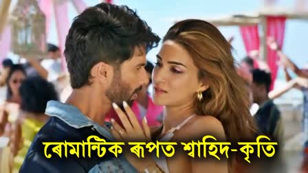 Akhiyaan Gulaab: Shahid Kapoor and Kriti Sanon build romance in love ballad