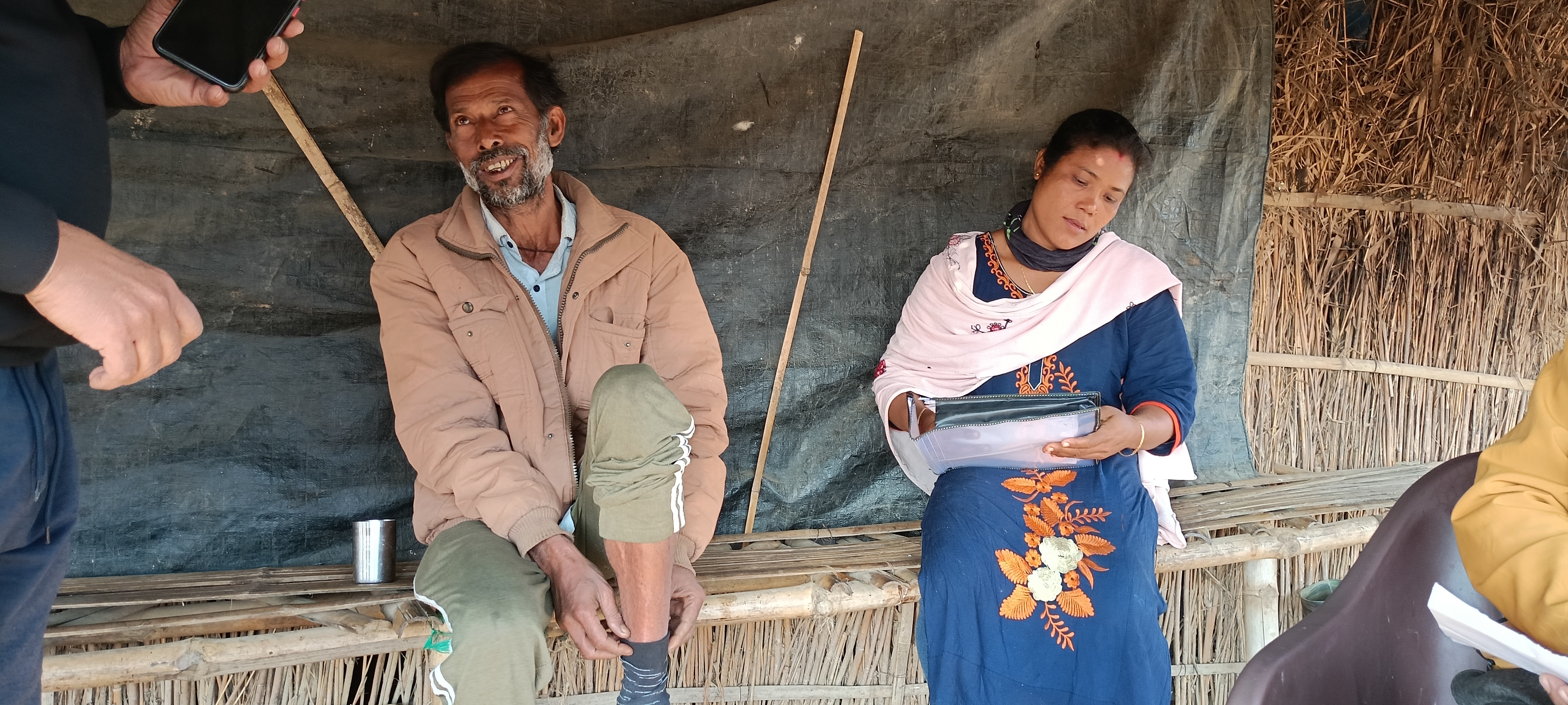 a story of  a cattle farmer who have more than five hundred cattle in dhemaji