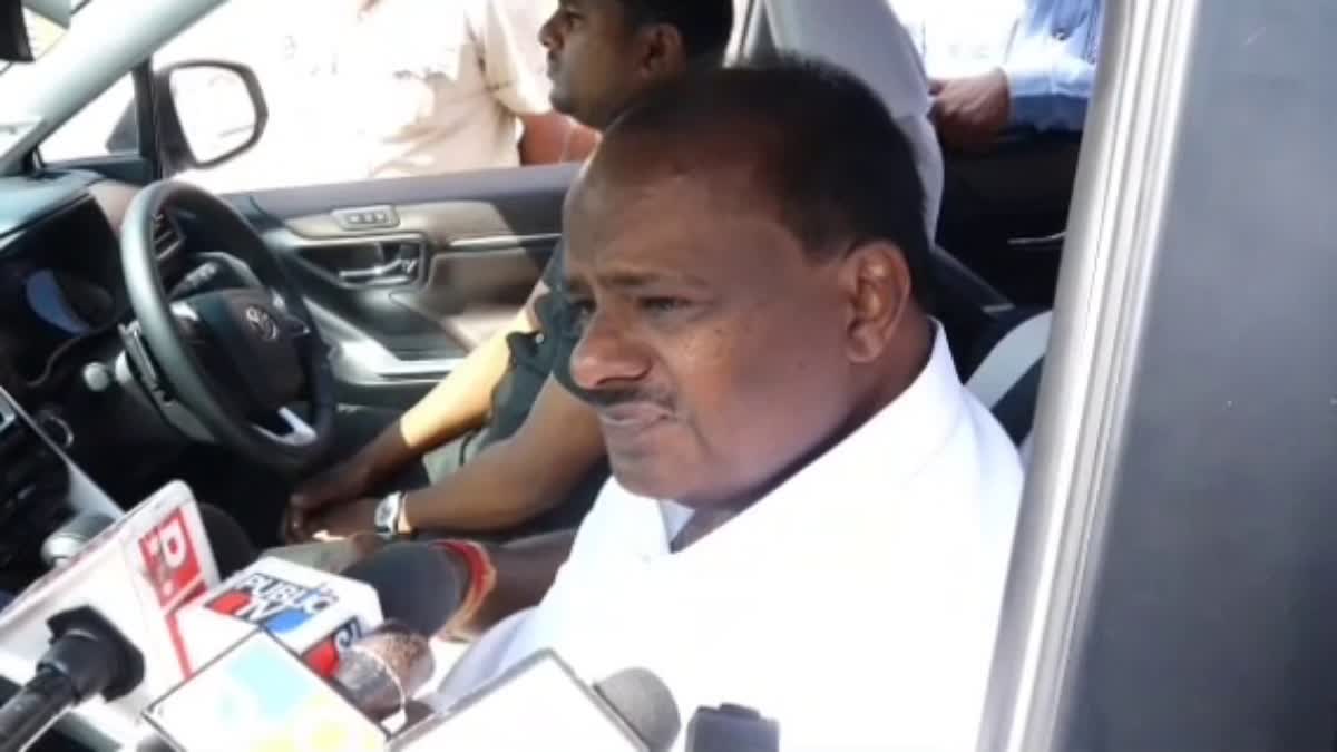 Union Minister H D Kumaraswamy