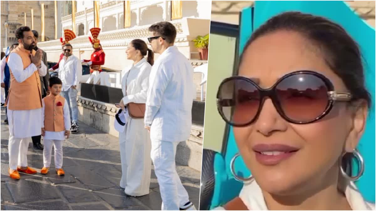 Madhuri Dixit in Udaipur