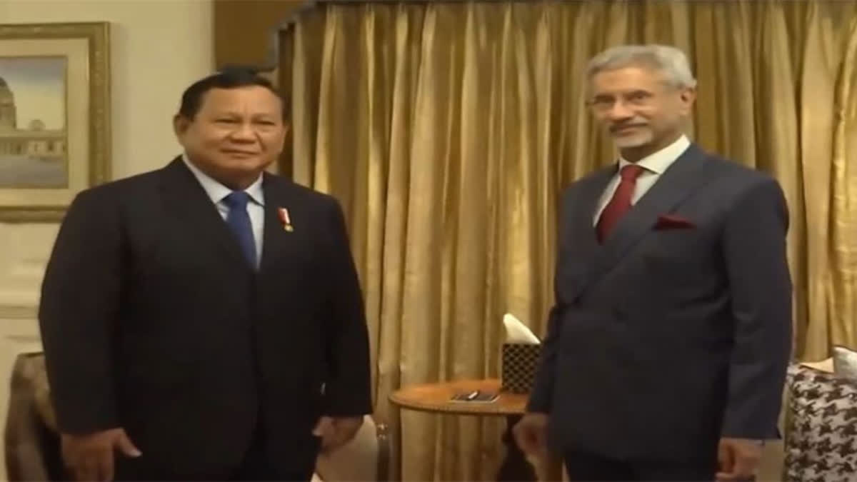 EAM Jaishankar Meets Indonesian President Subianto