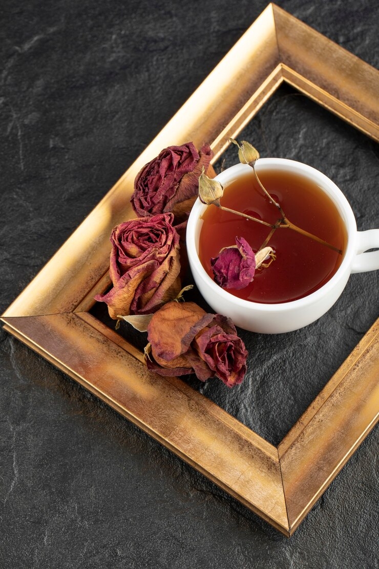 benefits of rose tea