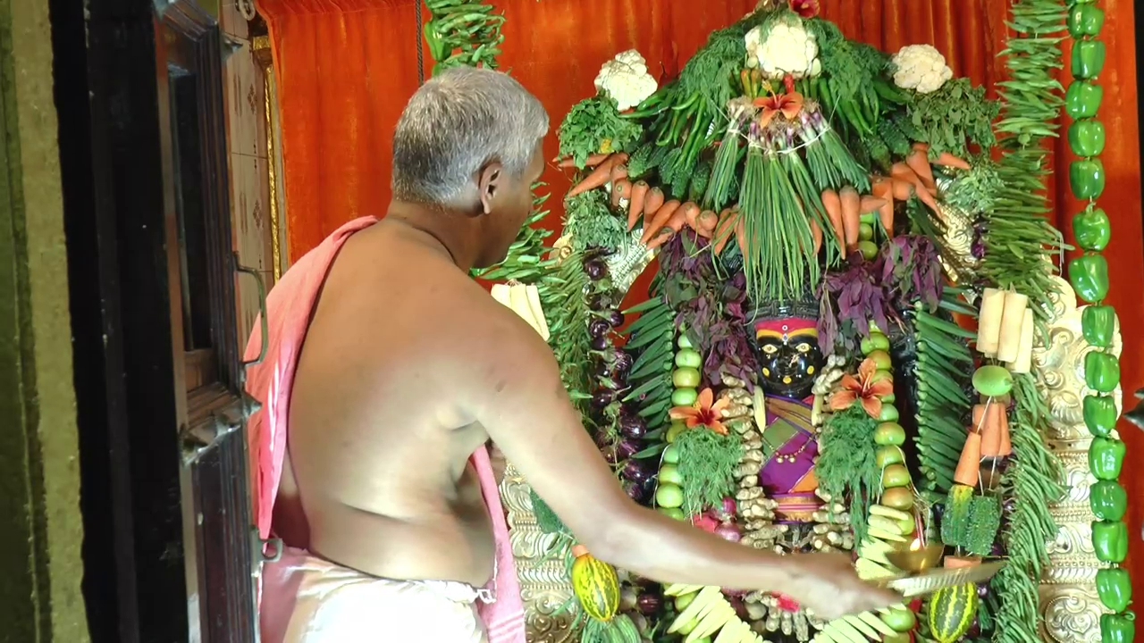 BANASHANKARI DEVI JATRA 2025  HAVERI  DEVI DECORATED WITH VEGETABLES  ಬನಶಂಕರಿ ಜಾತ್ರೆ