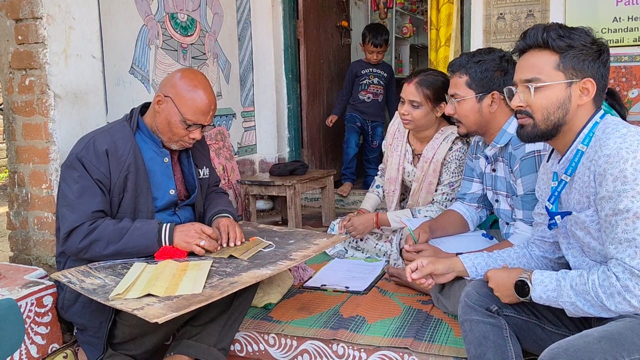 When Raghurajpur Turns Into A Canvas & Its People Paint Stories Of Odisha On It