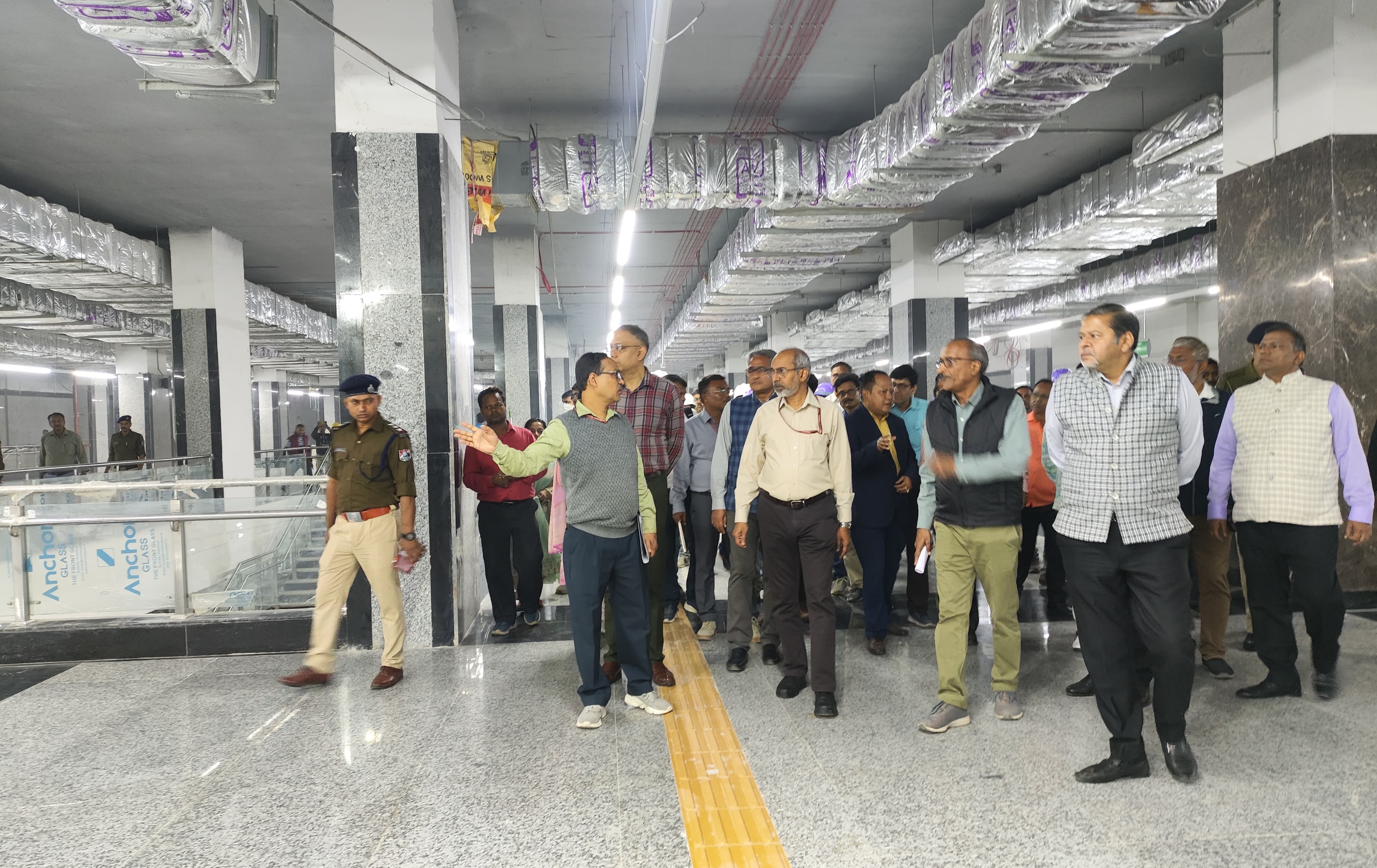 Kolkata Metro Yellow Line Trial Run