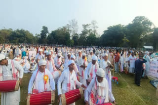 Session of Dibrugarh Mridangiya Gayan Bayan Santha