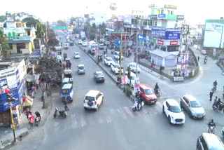 Traffic in Dehradun