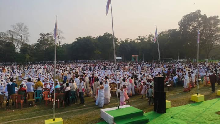 Session of Dibrugarh Mridangiya Gayan Bayan Santha