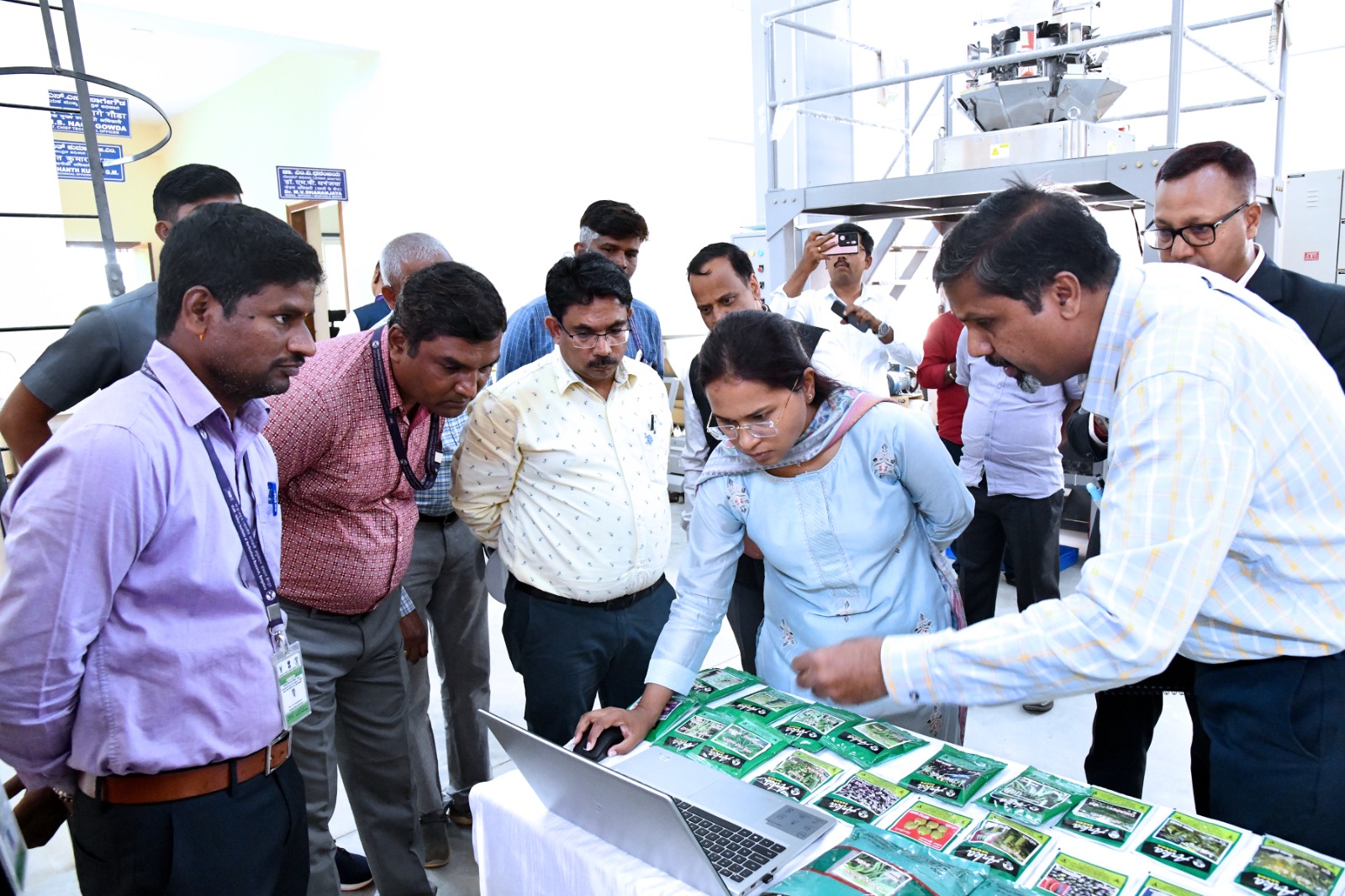 Jharkhand government Agriculture Minister Shilpi Neha Tirkey visited Indian Horticultural Research Institute in Bengaluru