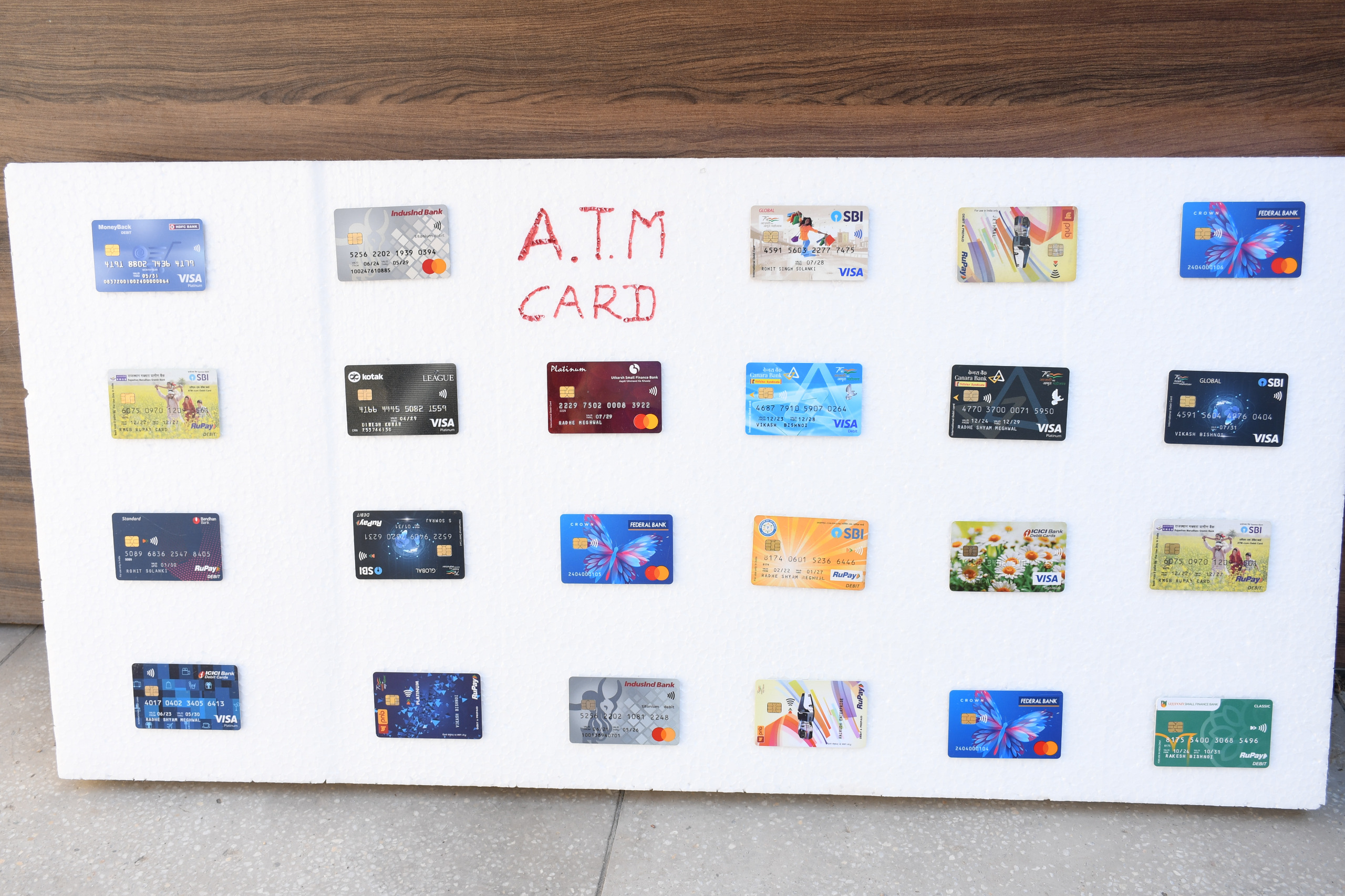 ATM cards recovered from thugs