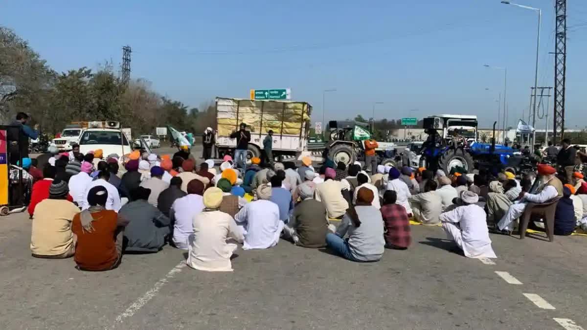 Farmers protest