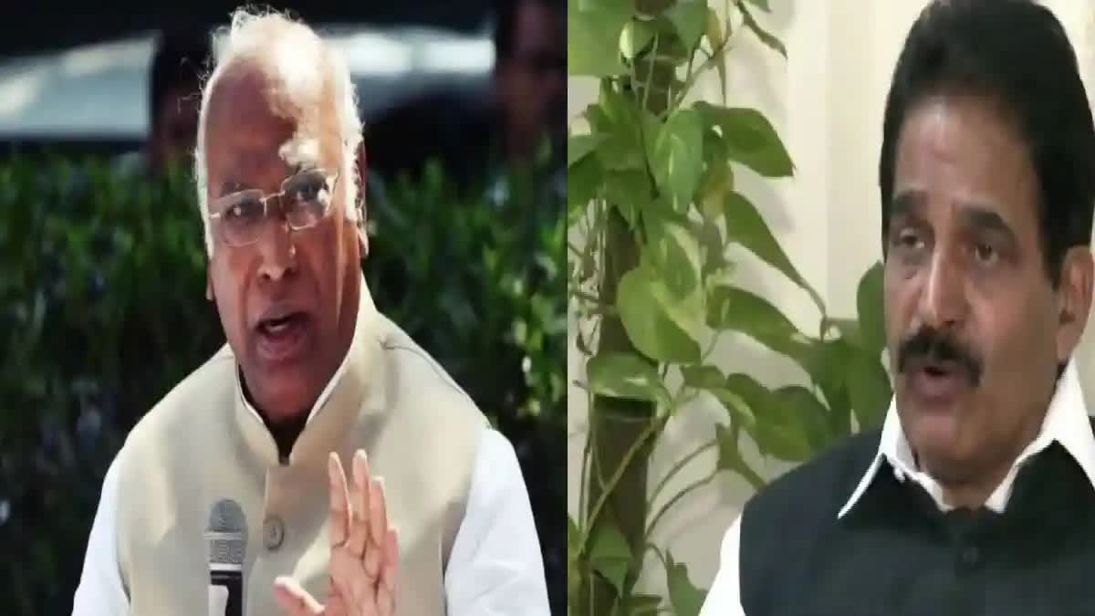 Kharge kc Venugopal In Hyderabad  കെ സി വേണുഗോപാല്‍  വൈ എസ് ശർമിള  മല്ലികാർജുന്‍ ഖാർഗെ  ys Sharmila Sharmila s Sons Wedding