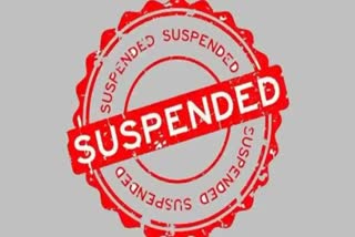 Two Teachers Suspended  Banned Organization  Teachers Suspended In Rajasthan  നിരോധിത സംഘടനകള്‍  അധ്യാപകര്‍ക്ക് സസ്‌പെന്‍ഷന്‍