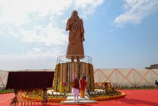 tallest statue saint ravidas established varanasi
