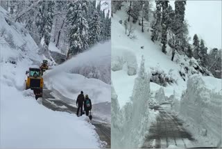 Snow Removing from Roads in Lahaul Spiti