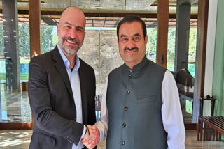 Billionaire Gautam Adani on Saturday met Uber CEO Dara Khosrowshahi, who is currently on a visit to India, and hinted at possible future collaborations between his conglomerate and the ride-hailing app.