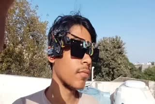 Glasses made for the blind