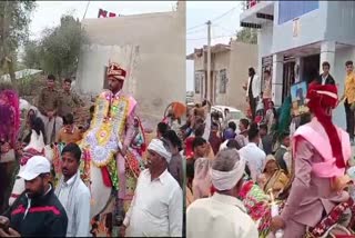 Dalit groom Bindoli in khairthal