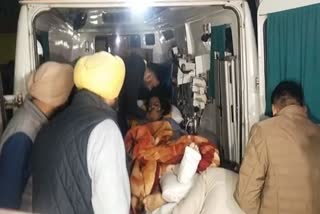 injured farmer pritpal singh shifted to chandigarh pgi