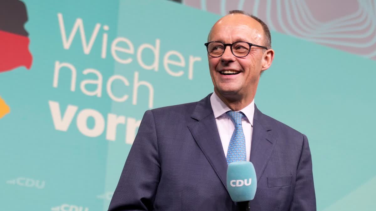 Friedrich Merz, head of the Christian Democratic Union party in Germany