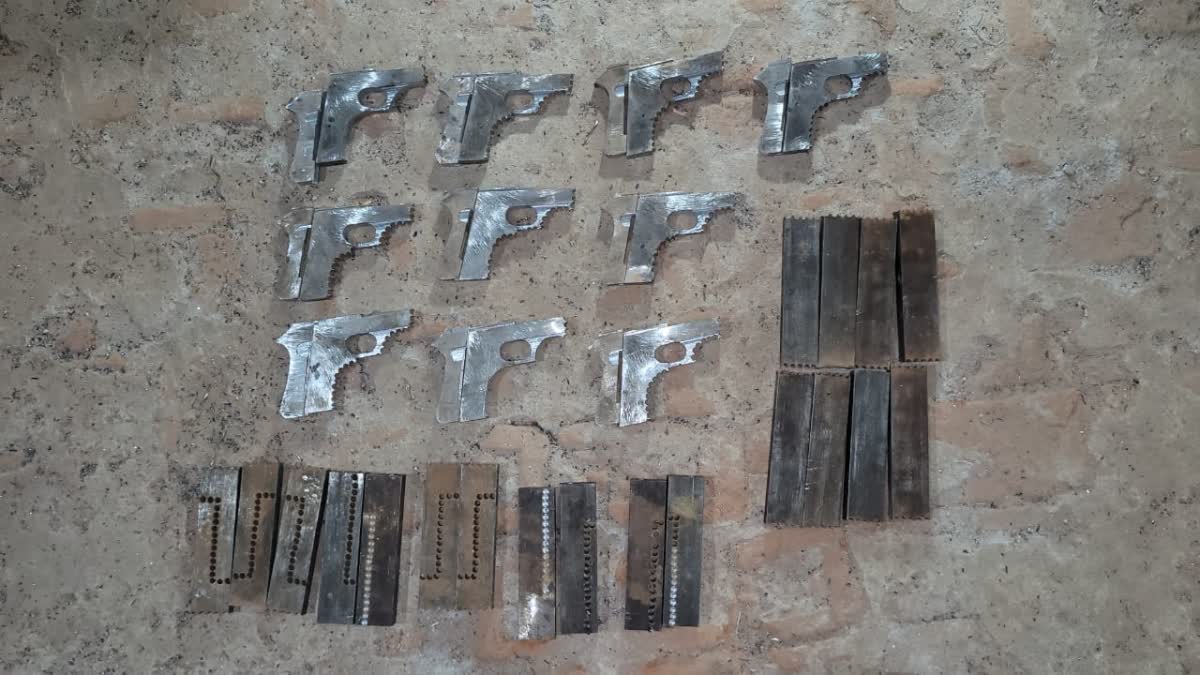 ILLEGAL FIREARMS FACTORY