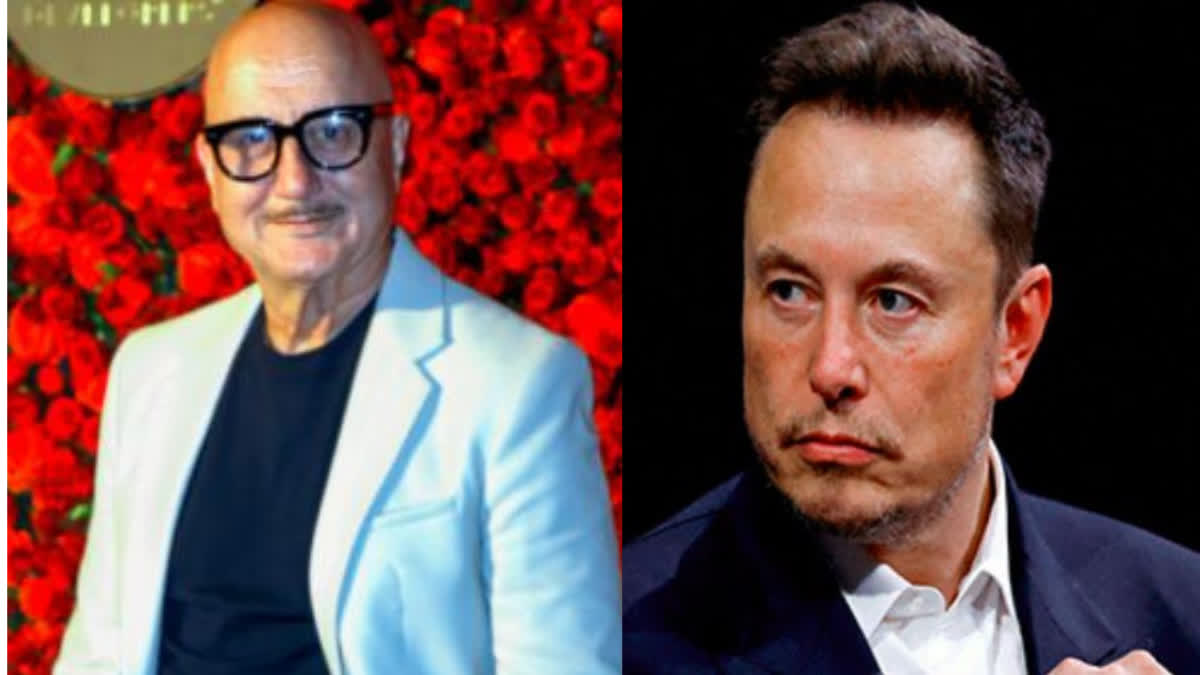 Anupam Kher-Elon Musk