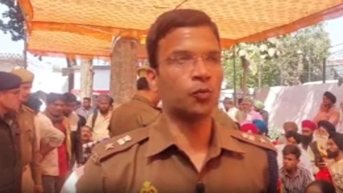 पीलीभीत में पीड़ितों के लिए पुलिस ने लगाया कैंप.