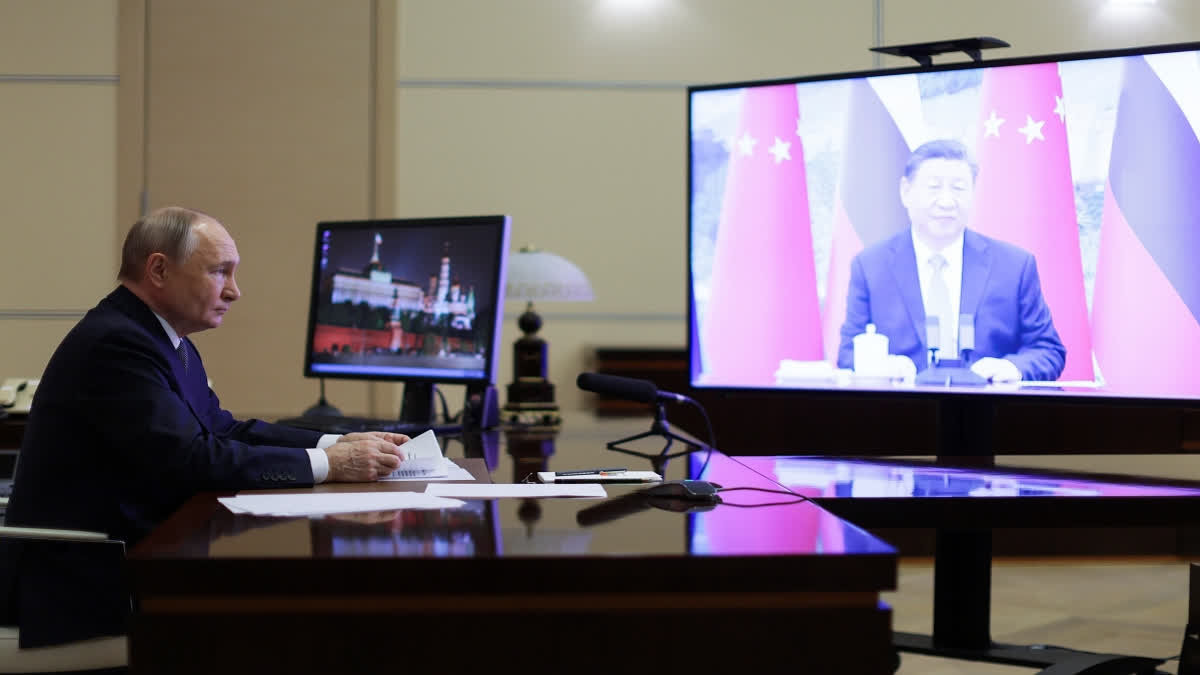 Xi Tells Putin That China Is Pleased With Russia's Efforts To End Ukraine War