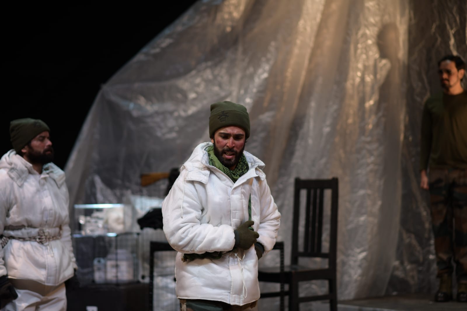 Even as over 18 months have passed since it was staged the first time, Siachen, a survival drama play about three Indian soldiers stranded on the Siachen Glacier is running to packed houses