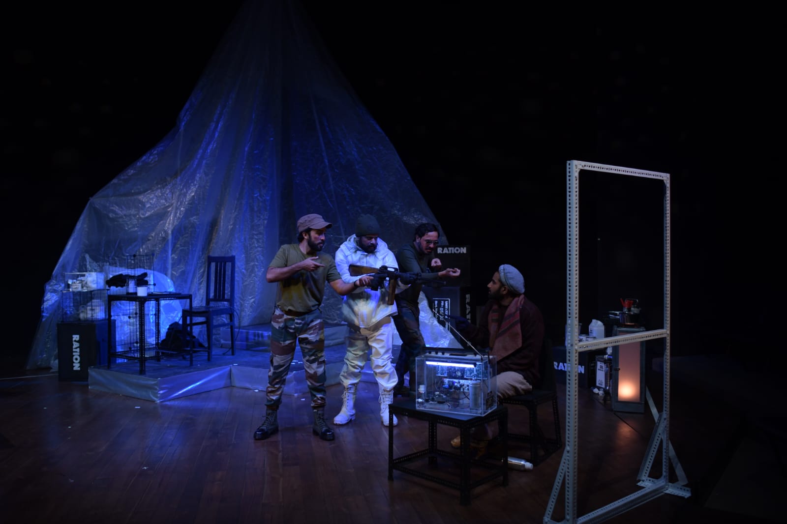 Even as over 18 months have passed since it was staged the first time, Siachen, a survival drama play about three Indian soldiers stranded on the Siachen Glacier is running to packed houses