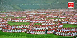 PM Modi at Jhumoir Binondini