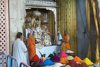 Fagotsav in Govind dev Ji temple