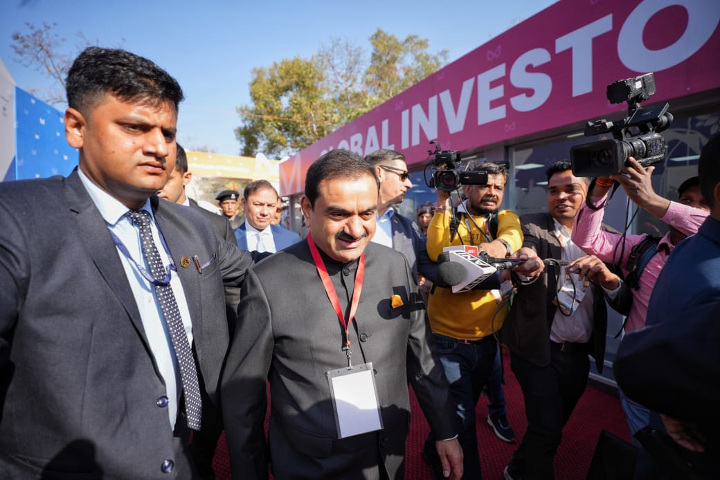 GAUTAM ADANI IN INVESTOR SUMMIT MP