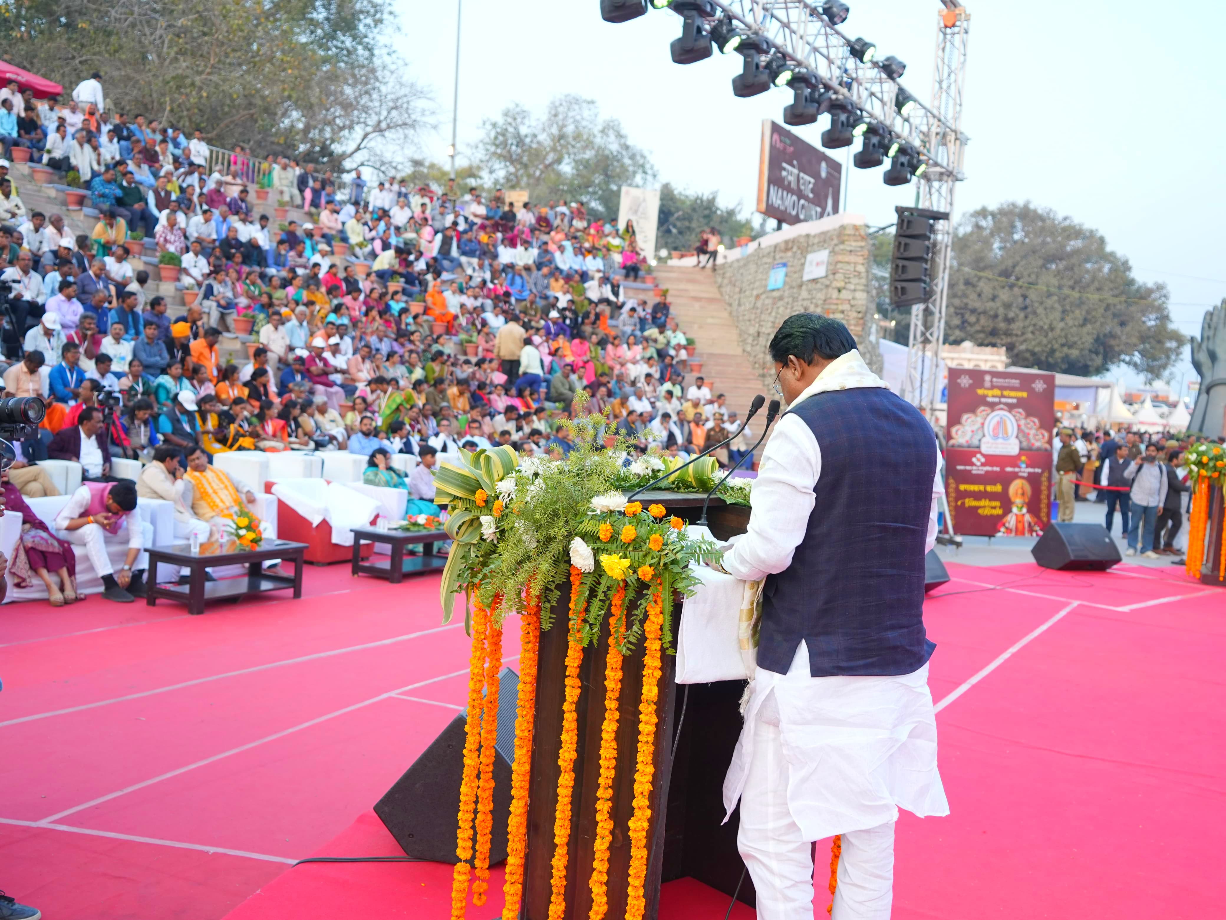 CM Mohan Majhi At Kashi Tamil Sangam