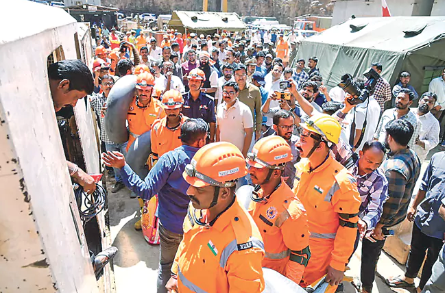 TELANGANA TUNNEL COLLAPSE